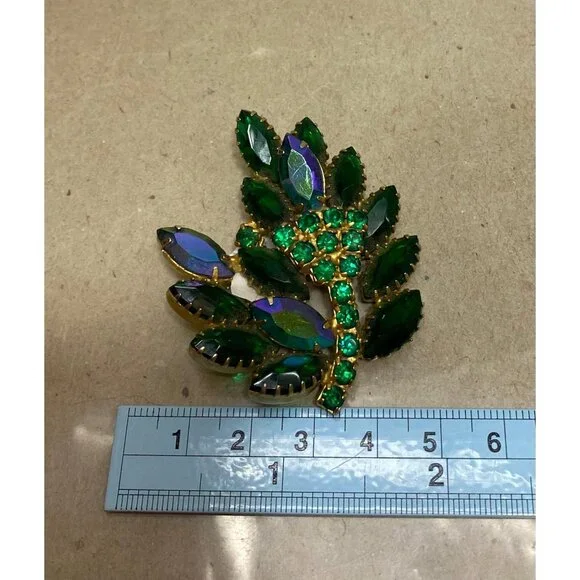 DeLizza & Elster “Juliana” torch brooch